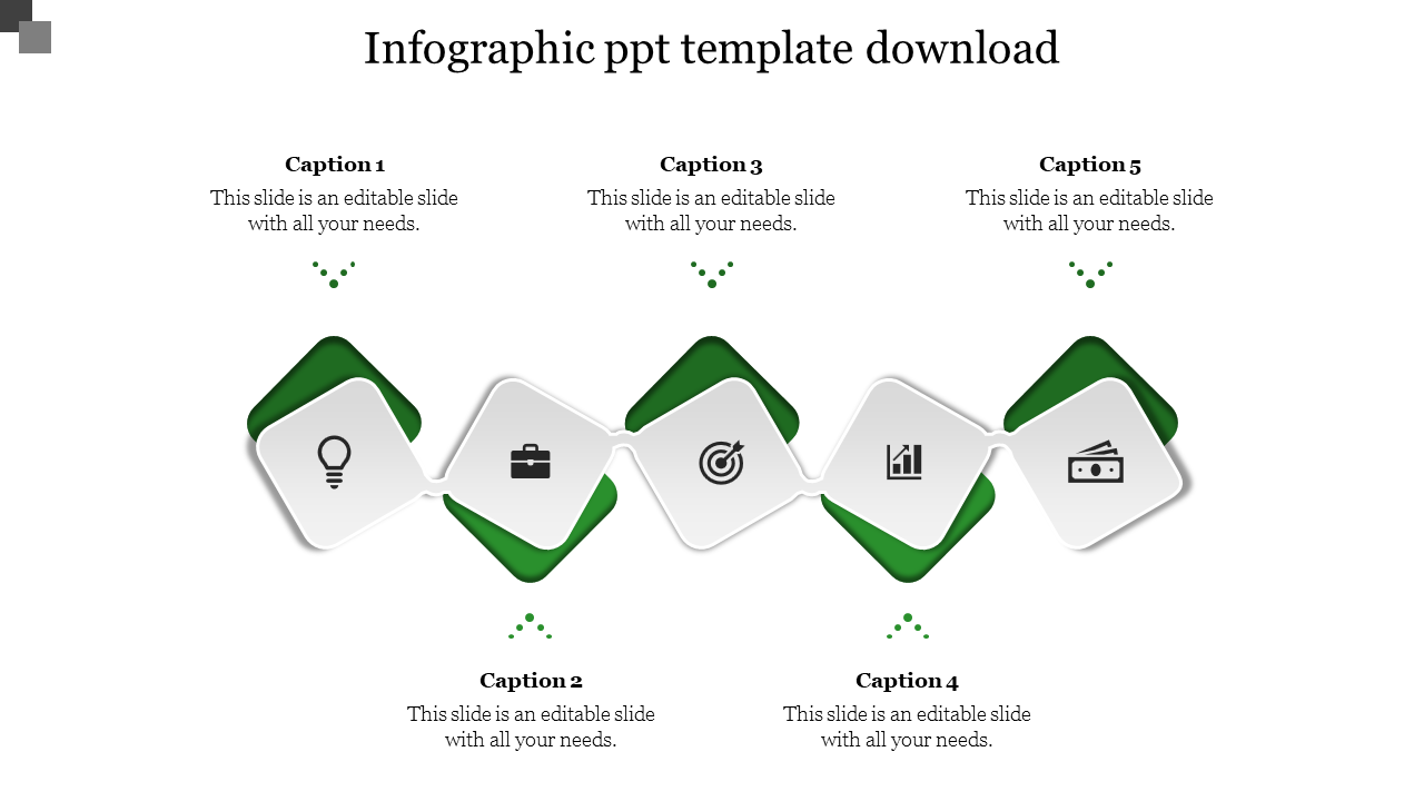 Free - Get Modern and the Best Infographic PPT Template Download